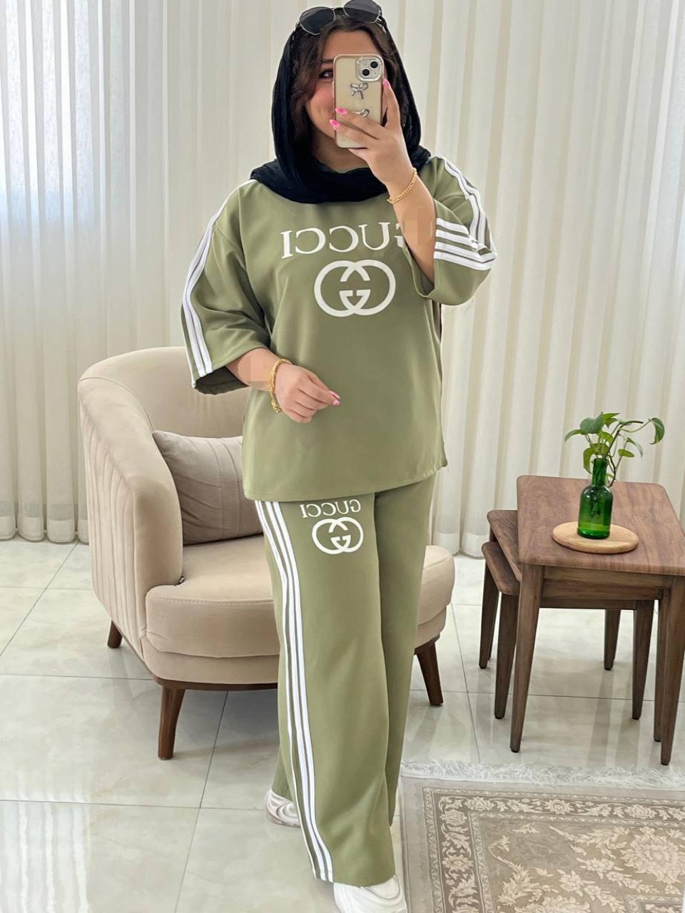 ست اسپرت زنونه و دخترونه بیرونی کد ۴۰۷