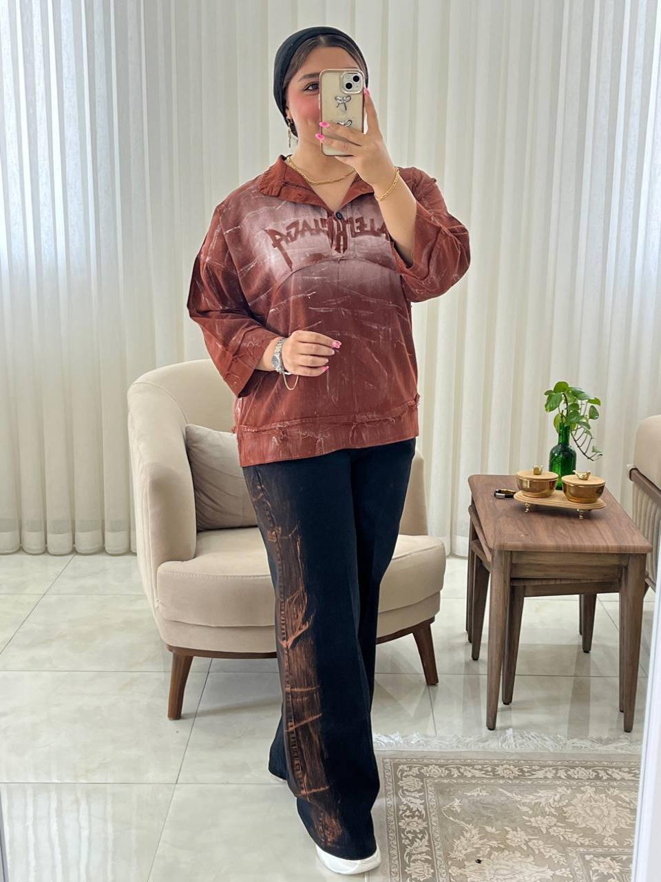 ست زنانه و دخترانه اسپرت بیرونی کد‌ ۴۲۲
