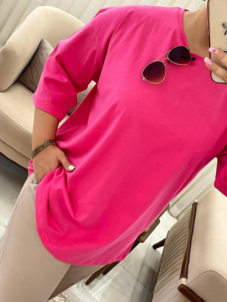 تیشرت باکسی زنانه و دخترانه کد 428