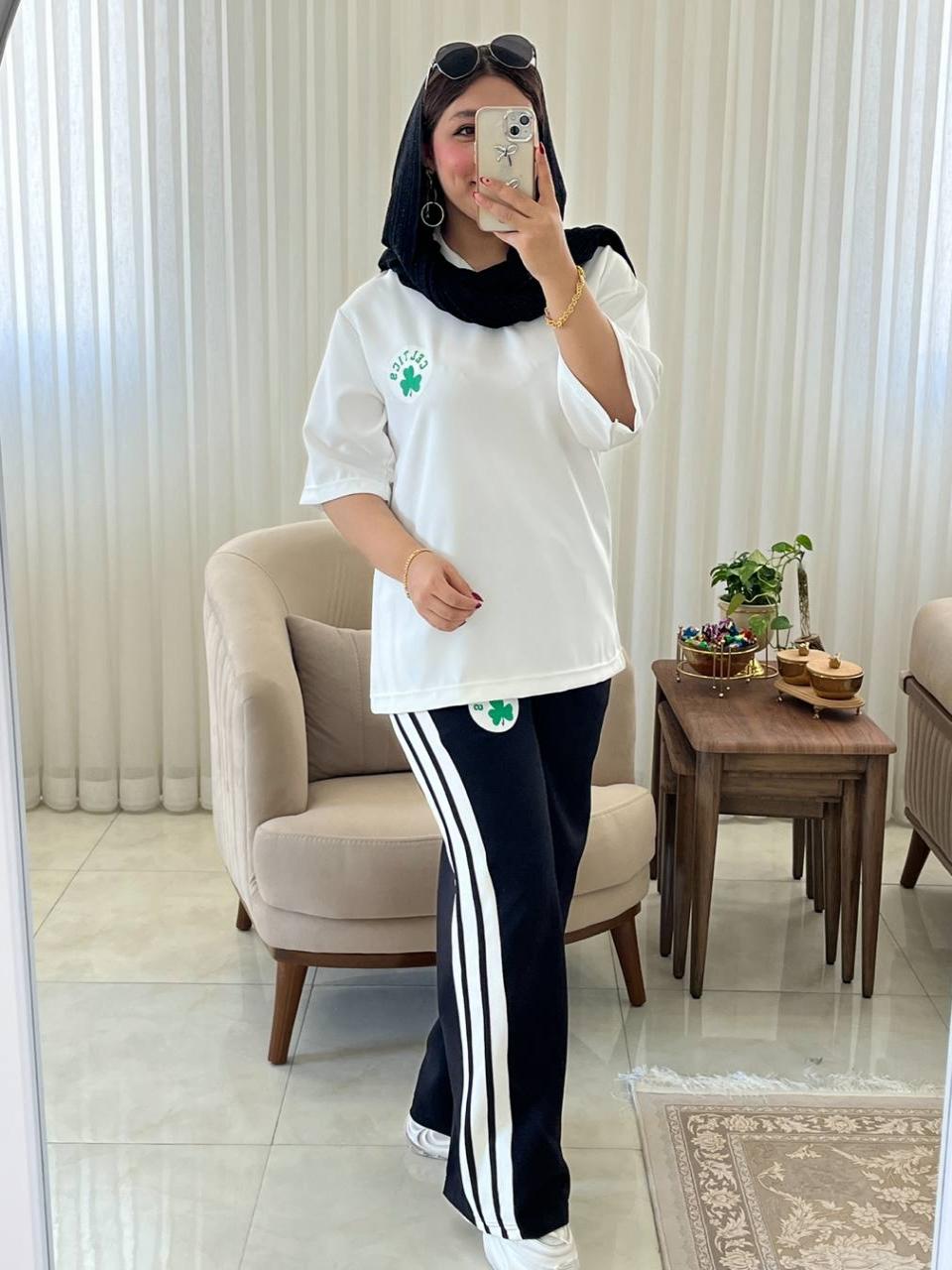 ست زنانه و دخترونه اسپرت بیرونی کد 437