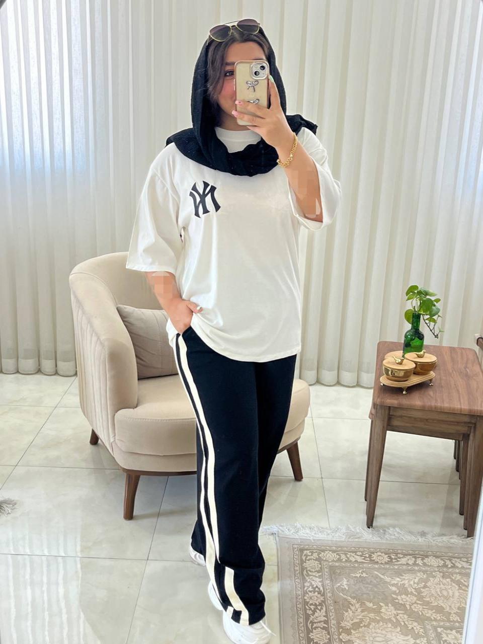 ست زنانه و دخترانه اسپرت بیرونی کد 444