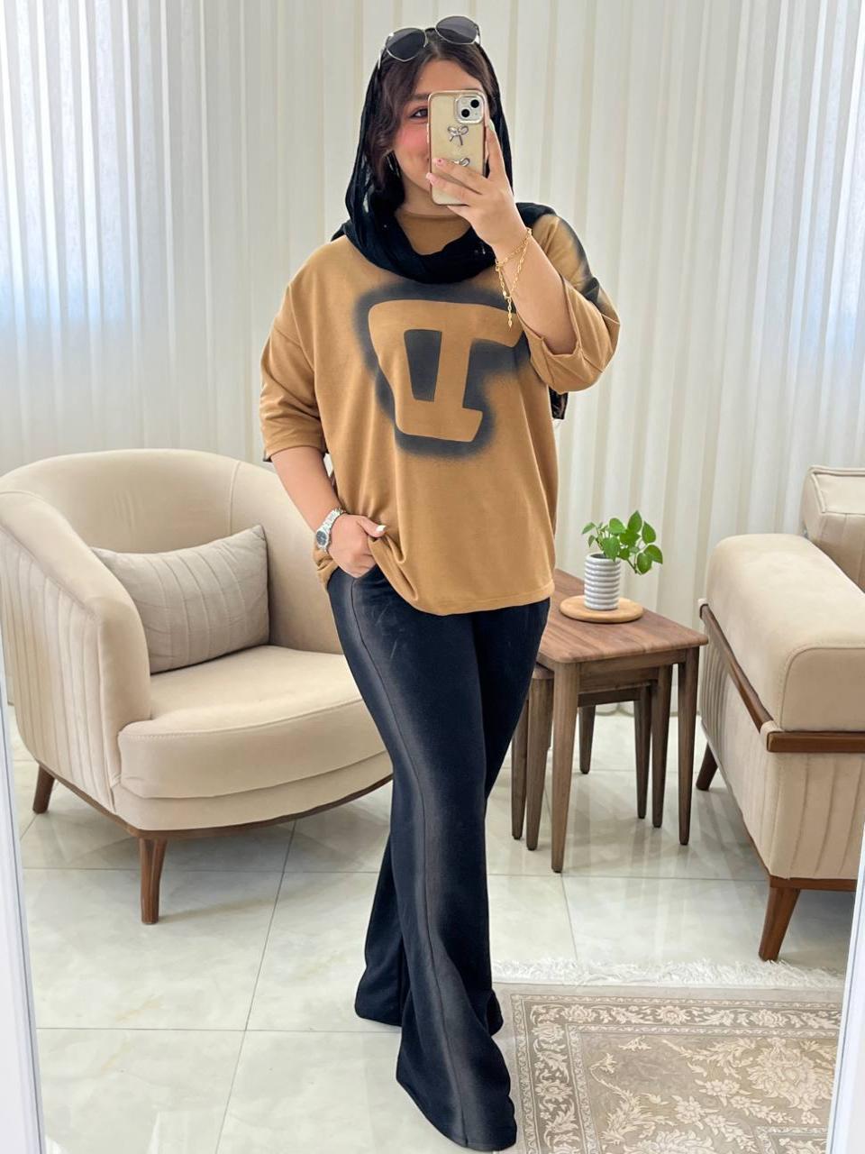 ست اسپرت دخترانه و زنانه بیرونی کد 447