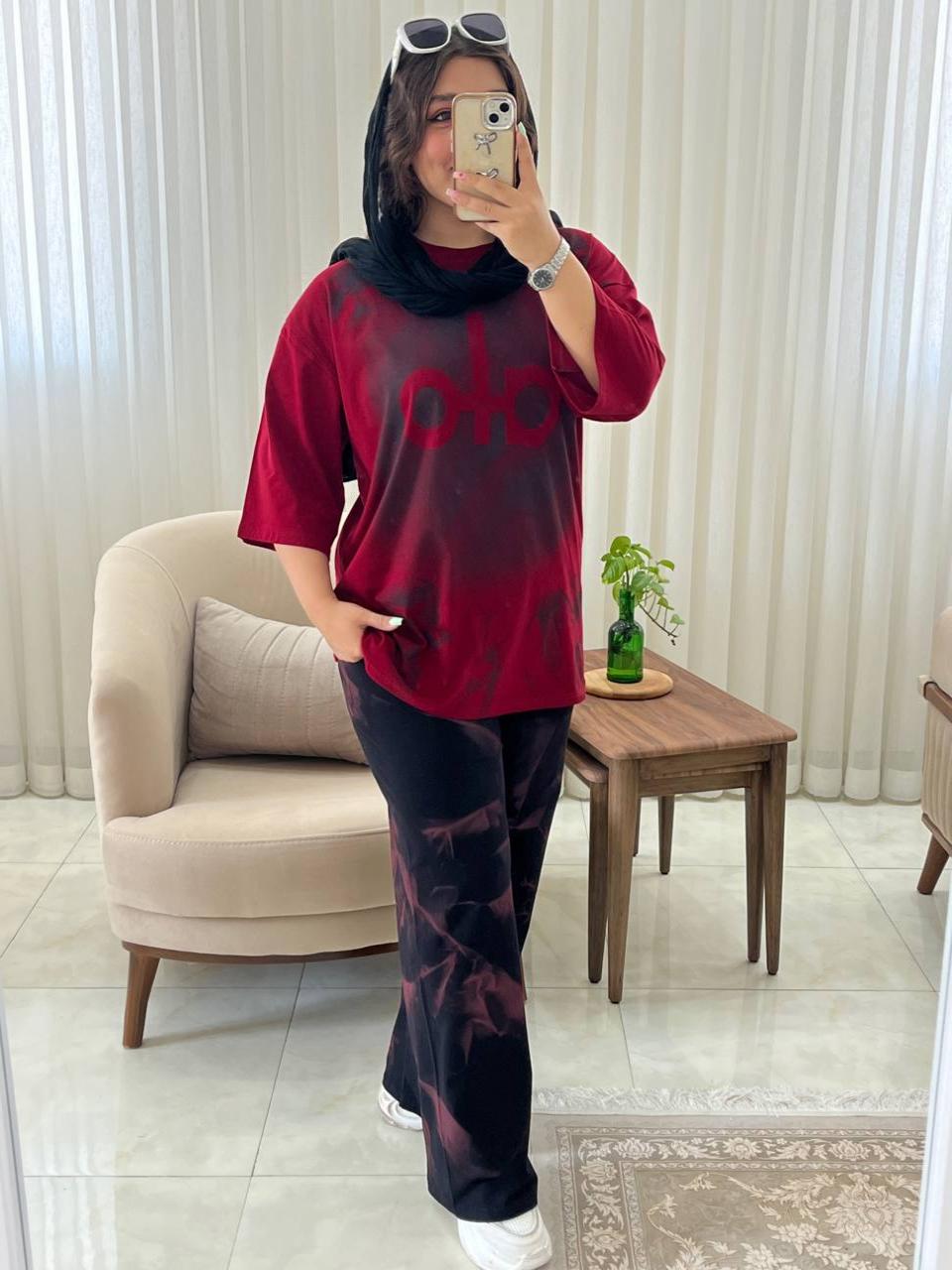 ست زنانه و دخترانه اسپرت بیرونی کد 453