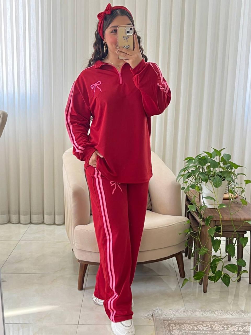 ست زنانه و دخترانه اسپرت بیرونی کد 557