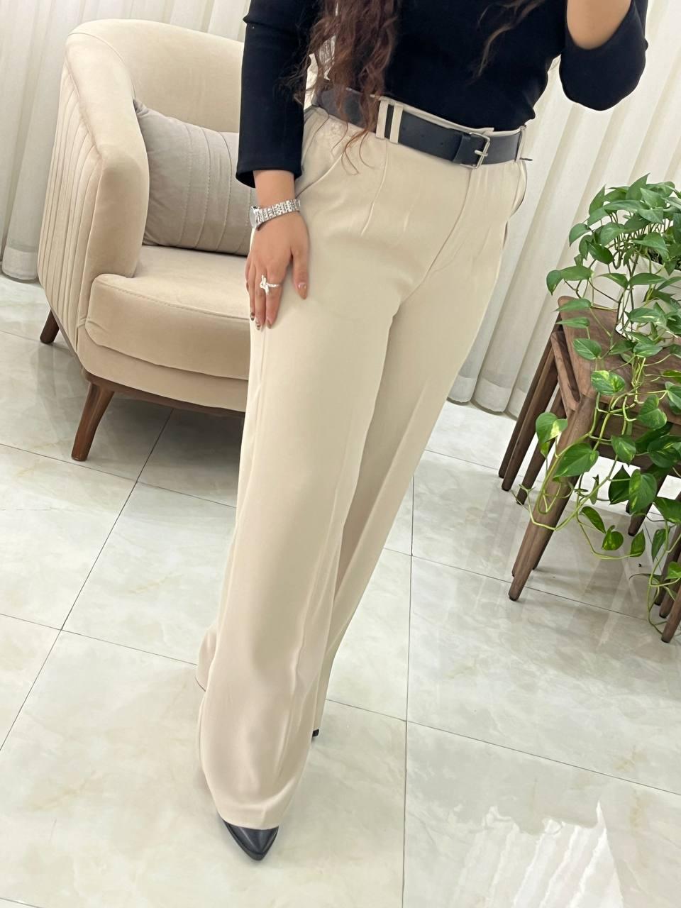 شلوار پارچه ای راسته دخترانه و زنانه