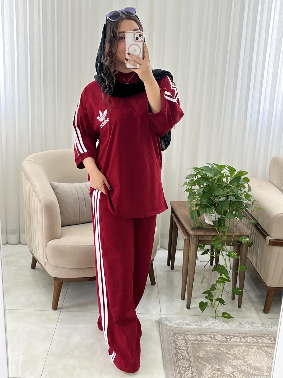 ست زنانه و دخترانه اسپرت بیرونی کد 622