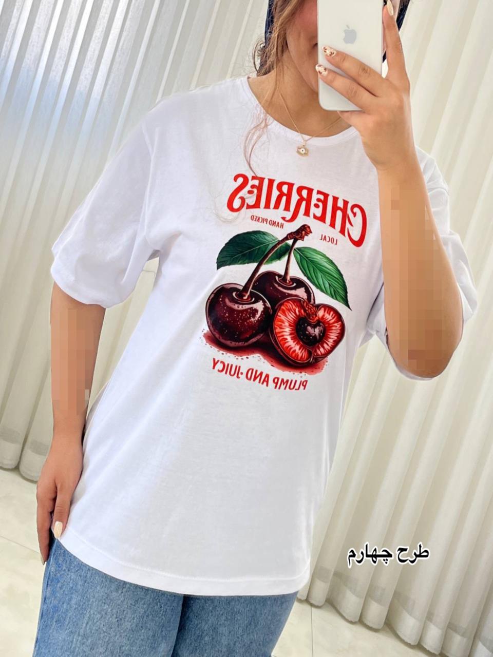 تیشرت هاوایی دخترونه و زنونه کد 655
