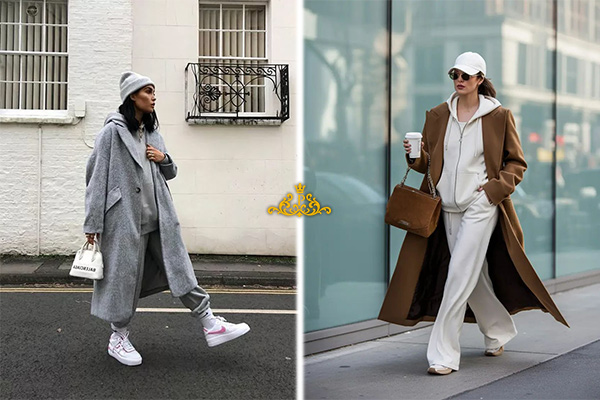 هودی با پالتو