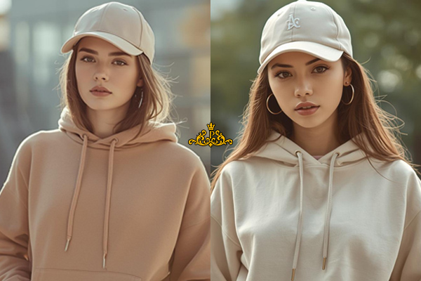 ست کردن هودی با کلاه