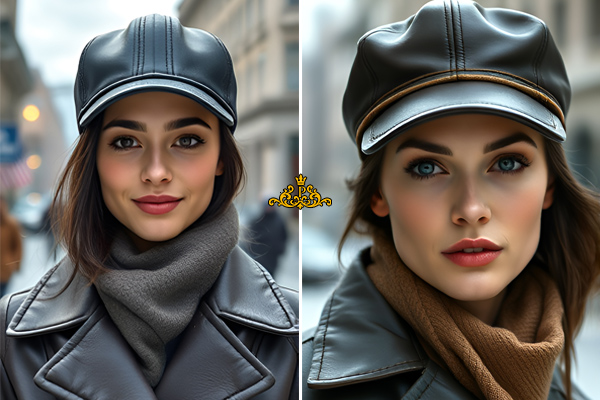 کلاه نقابدار چرم