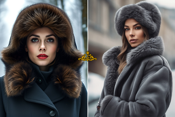 کلاه روسی خزدار با کت