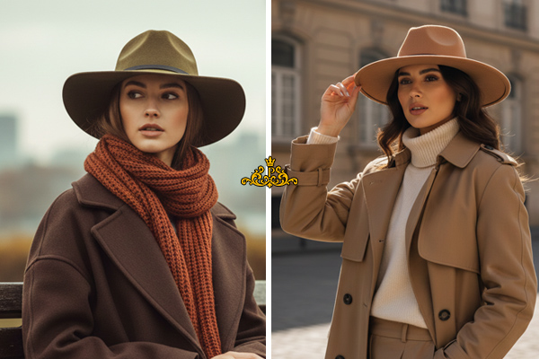 کلاه فدورا جیر زمستانی