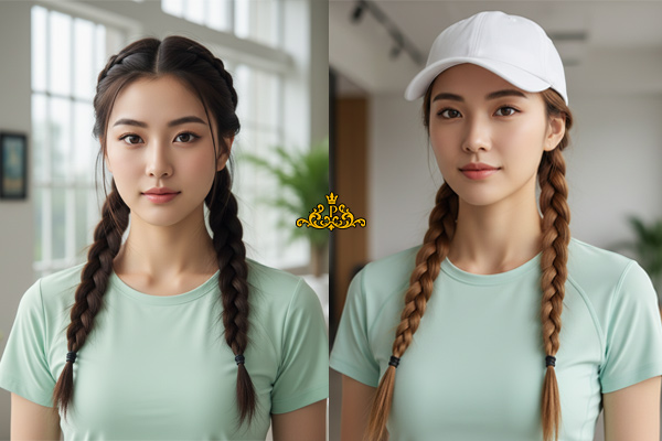 بافت فرانسوی چسبیده به سر