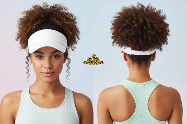 مدل بستن موی فر برای زیر کلاه کپ