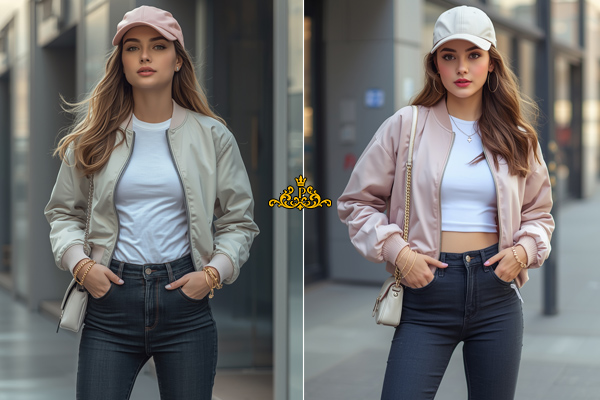 ست کردن کلاه کپ با بامبرجکت