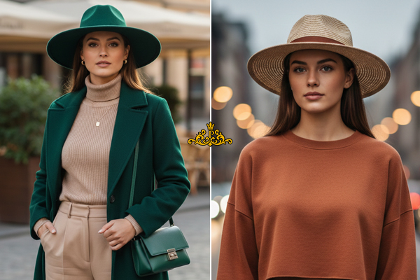 بهترین مدل کلاه مناسب صورت الماسی