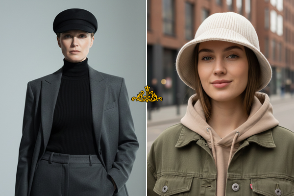 نحوه انتخاب کلاه مناسب صورت بیضی