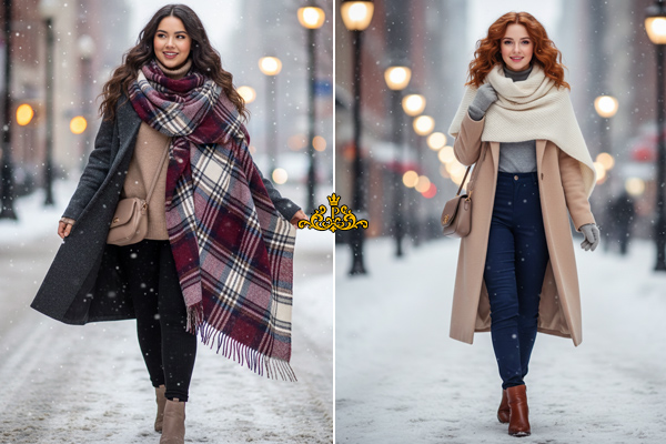 بیگ اسکارف اکسسوری زمستانه 