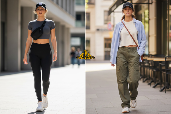 چگونه تاپ و تیشرت کراپ را با لباس‌های روزمره ست کنیم؟