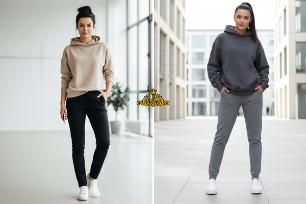 ست هودی با شلوار اسلش و جاگر